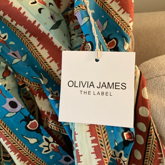 Olivia James Long Sleeve Striped Dress Multicolor NWT Multiple Sizes - Picture 4 of 5